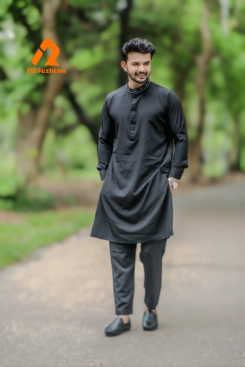 Luxury Cool Premium Embroidery Colorful Panjabi